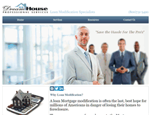 Tablet Screenshot of dreamhouseloanmods.com